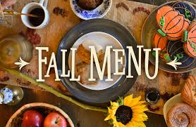 Fall Menu