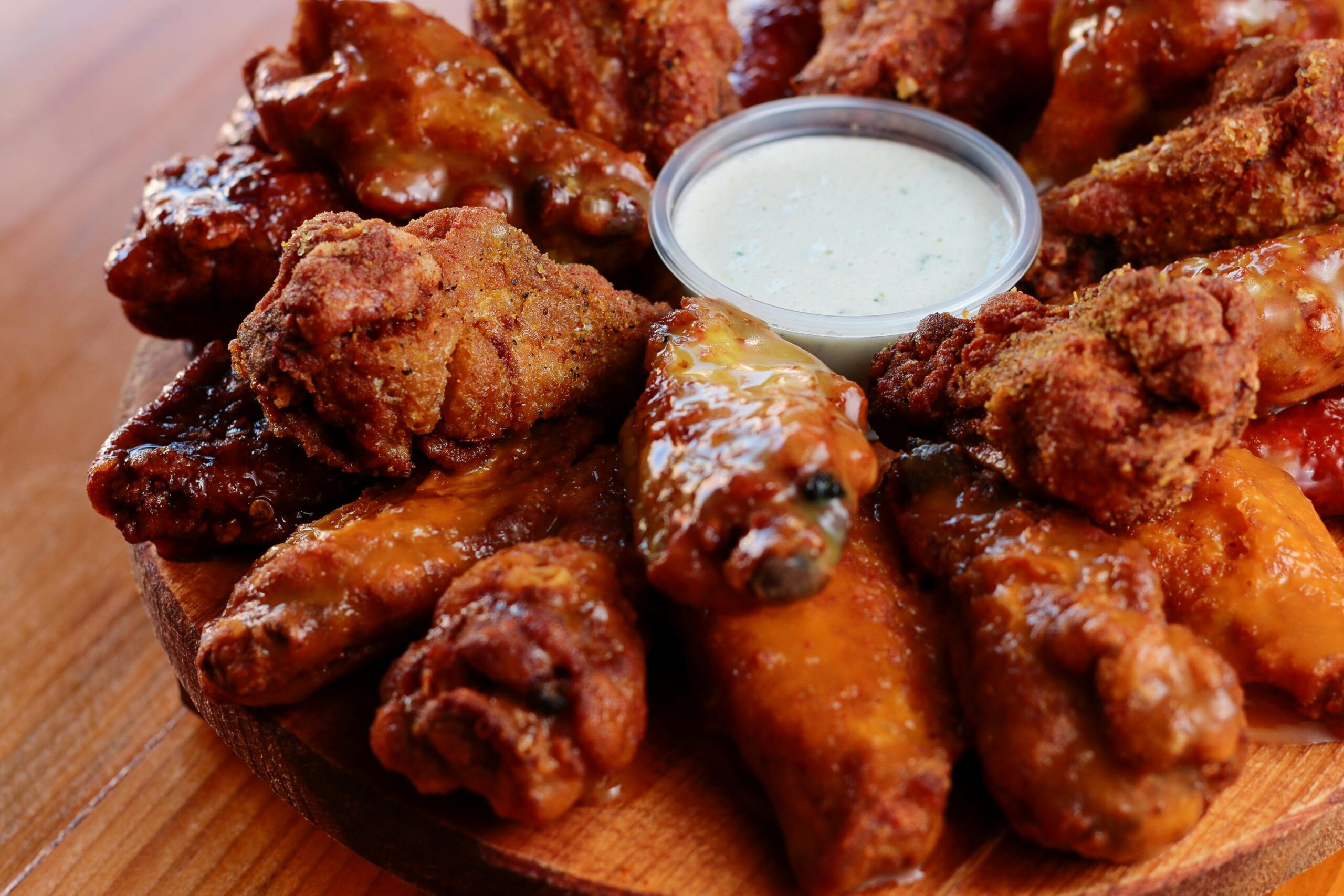 fried chicken wings